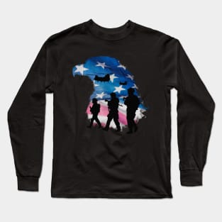 American Military Long Sleeve T-Shirt